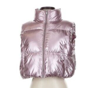 Von Maur Pink Puffer Vest Sz M NWOT